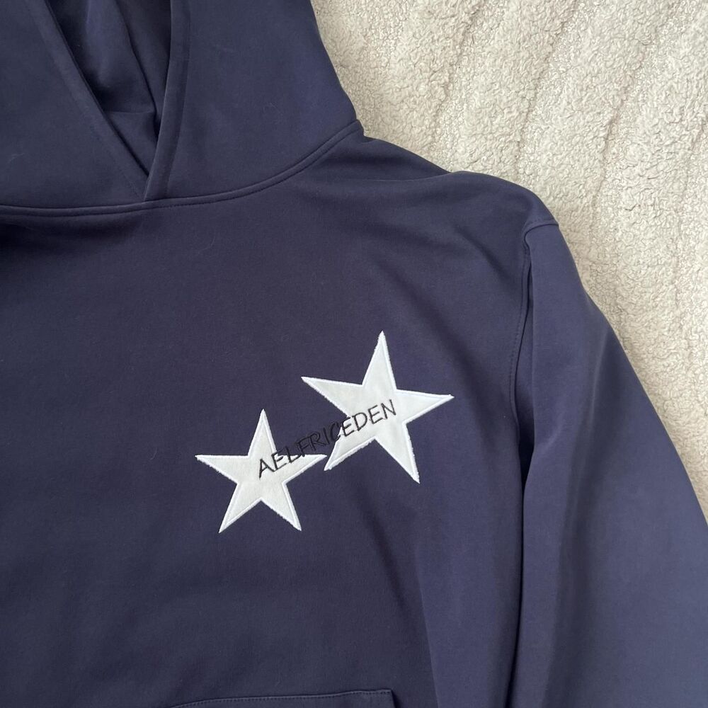 Aelfric-eden Women's Navy Hoodie - Picture 2 of 4